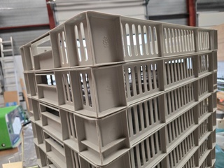 Stappelbakken 60x40x8cm ca 20 stuks Kruizinga, partij